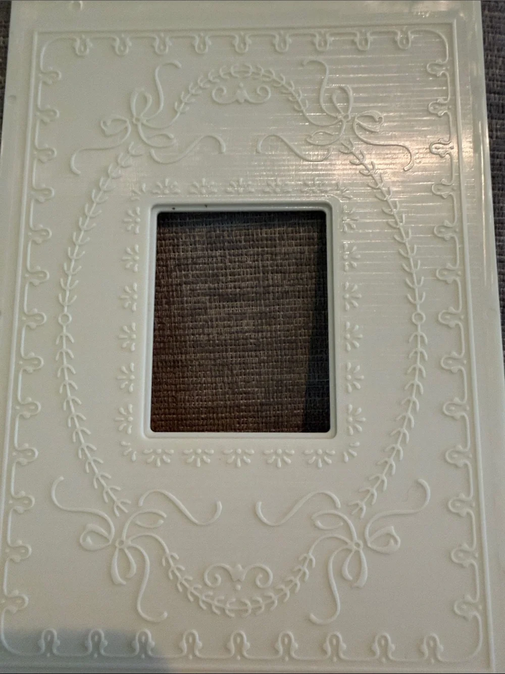 Square holiday Anna Griffin embossing folders and 8 assorted sentiment folders